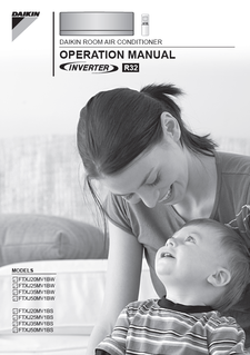 FTXJ20-50MW,FTXJ20-50MS_3PEN393186-9Y_Operation manual_English download